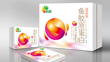 上海蛋白粉礼盒包装设计|固体饮料包装盒设计