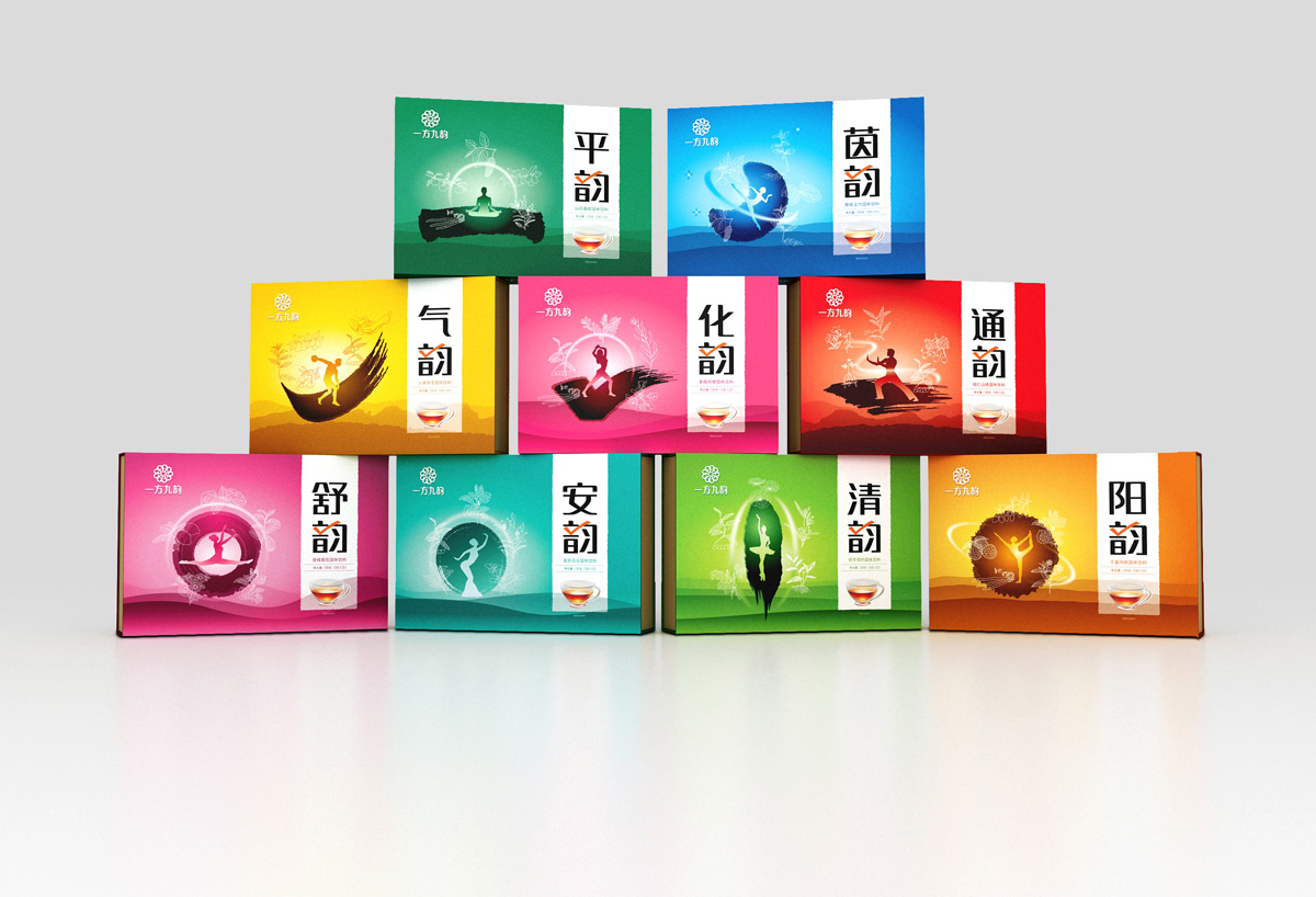 一方九韵营养代餐粉包装策划设计，药食同源固体饮料包装设计公司,上海保健茶饮包装设计公司健康茶饮包装策划设计