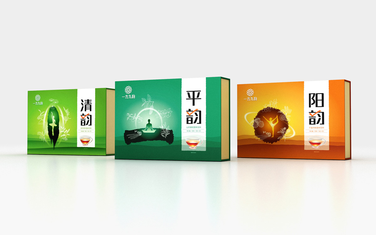 一方九韵营养代餐粉包装策划设计，药食同源固体饮料包装设计公司,上海包装设计公司