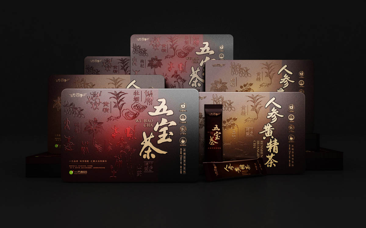 保健养生健康茶包装设计，保健食品固体茶饮料设计,保健品包装设计公司,上海包装设计公司