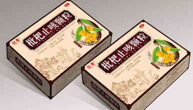止咳药品包装盒设计|上海品牌药品包装设计